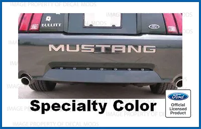 2003 Ford Mustang Bumper Letters Vinyl Inserts - Chrome • $16.96