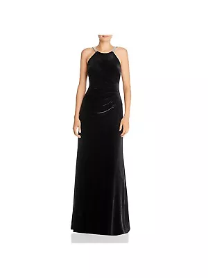 AQUA FORMAL Womens Straps Lined Sleeveless Full-Length Evening Gown Dress • $33.99