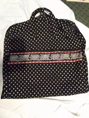 Vera Bradley Black Suit Garment Bag Retired • $21