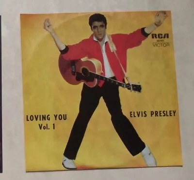 Elvis Presley EP  RCA 20101 Loving You Vol 1 Australia/New Zealand Reissue • $17.41