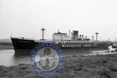 £2.70 • Buy 1951 Built Manchester Liners Cargo Ship MANCHESTER MERCHANT - 6X4 (10X15) Photo
