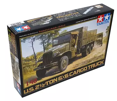 Tamiya 1/48 U.S. 2 1/2-Ton 6x6 Cargo Truck Scale Kit TAM32548 • £26.49