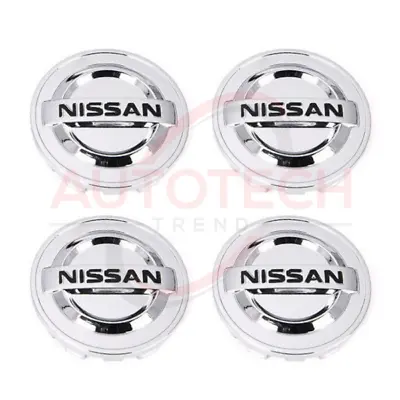 Set Of 4 Silver Nissan Wheel Center Cap 54mm For Altima Maxima Murano 40343AU51A • $16.99