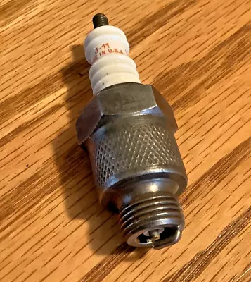 Vintage Champion Spark Plug J-11 • $5