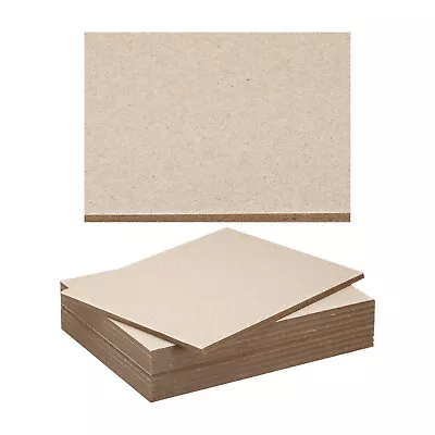 0.16 X7 X5  Book Board 10 Pack Chipboard Sheets Book Binding Board Gray • £18.19