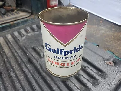 Gulfpride Select Single-G Metal Oil Can • $15.99