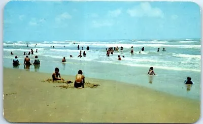 Postcard - Lauro Villar Beach - Matamoros Mexico • $2.06