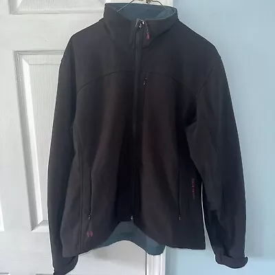 Black Diamond Double Diamond Softshell Fleece Lined Zip Ski Jacket Size XL • $15