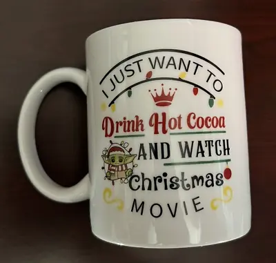 Baby Yoda Mug Grogu Star Wars Christmas Movie Mug • $7.99