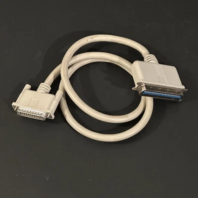 $5 • Buy Generic DB-25 To Centronics 50 Pin SCSI Cable - 3 Foot