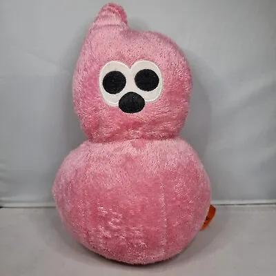 £24.99 • Buy Rare EDF Energy - Zingy Flame - Large Pink Soft Plush Stuffed Toy Teddy Beanie