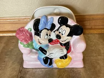 Disney Mickey Minnie Pluto And Dinah Ftd Flower Pot Vase Ceramic Planter 2000 • $15.99