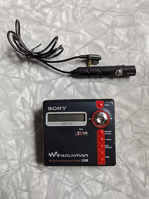 Sony MZ-N707 MiniDisc Portable MD Walkman Player Recorder - Not Working • $125