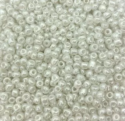 £2.59 • Buy Ceylon Glass Seed Beads - Size 11/0 (approx 2mm), 50g Pack, 15+ Pastel Colours