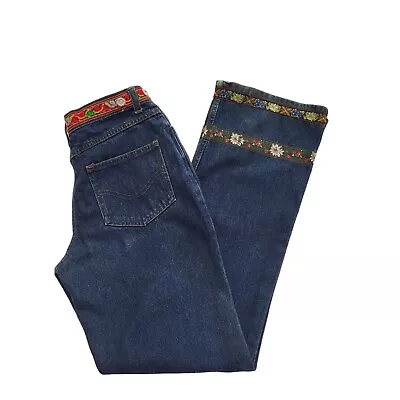 Legende Vintage 80's Blue Bootcut Jeans Womens UK Size 10 W28 L30 • £39.99