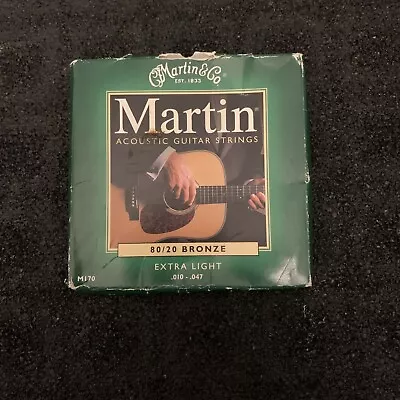 C.F. Martin & Co. M530 Phosphor Bronze Acoustic Guitar Strings Extra Light  • $9.99