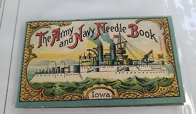 Vintage The Army And Navy Needle Book Sewing • $12