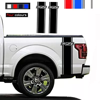 For Ford F-150 F150 Car Truck Rear Bed Stripe Decal 4 Colors Vinyl Sticker 2pcs • $21.15