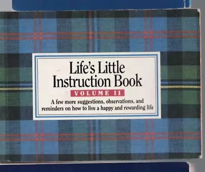 LIFE'S LITTLE INSTRUCTION BOOK Vol II • £4.91