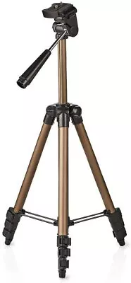 £12.99 • Buy Camera Video Tripod Lightweight Aluminium Travel 3-Way Pan Tilt Head 4-Level
