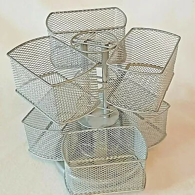 Nifty Cosmetic Rotating Organizing Carousel 6 Compartments New No Box  • $26.73