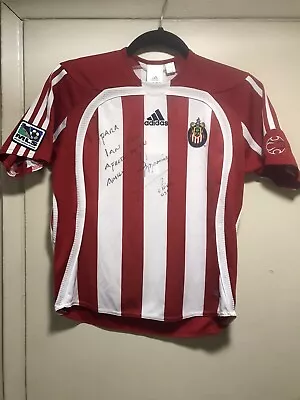 Adidas Mls Chivas Usa Soccer Jersey Size S Autographed Pre-owned As Is Sale W/tg • $31.99