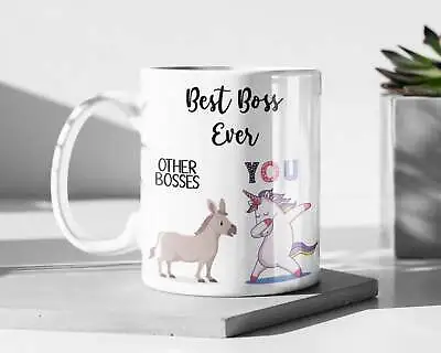 $26.99 • Buy Best Boss Ever Unicorn Mug Gift For Boss Best Boss Ever Gift Funny Gift For Boss