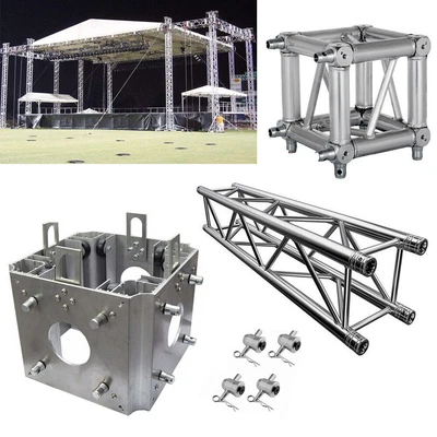 $227.22 • Buy New Truss 3.28/4.92/6.56ft Dj Led Lighting Stand Stage Square Aluminum US Stock