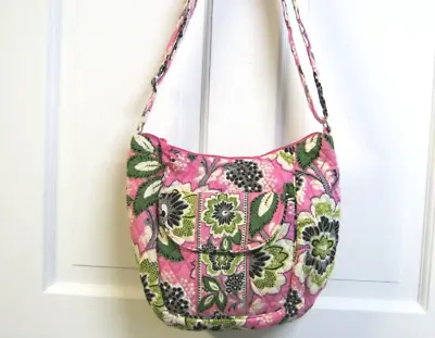 Vera Bradley Clare Priscilla Pink Crossbody Purse 9 X 10 X 3.5 GUC • $15.95