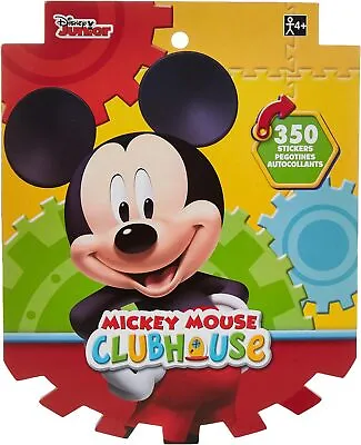 Mickey Mouse Disney Clubhouse Kids Birthday Party Favor 350 Ct. Sticker Book • $9.47