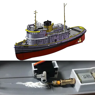 ANGELS Gate Tug 308 Mm Scale 1:85 RC Model Kit Tug Working BoatEq • $117.99