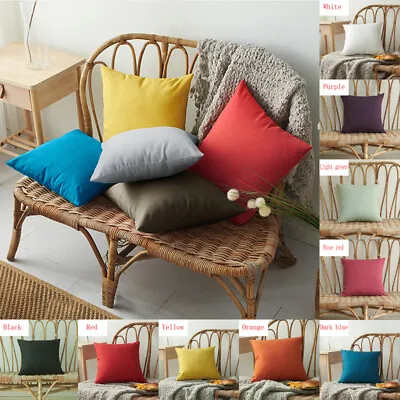 $4.17 • Buy 45cm Waterproof Office Furniture Seat Chair Indoor Outdoor Cushion Cover Cases