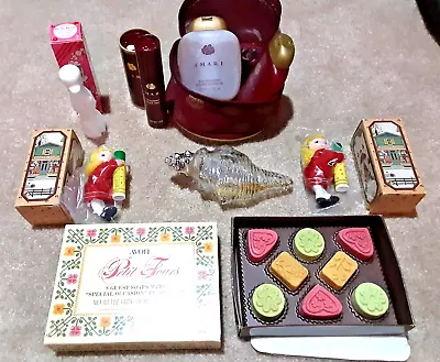 AVON Lot Of 6 Vintage Women's Bath Oils In Boxes (Mostly Full) • $25.49