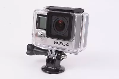 GoPro Hero 4 W/ LCD Touch BacPac Battery Pack And Outfit #T14967 • $129.99