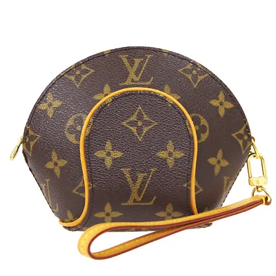 £1220.04 • Buy Louis Vuitton Mini Ellipse Pouch Bag Th0075 Purse Monogram Canvas M51129 36743