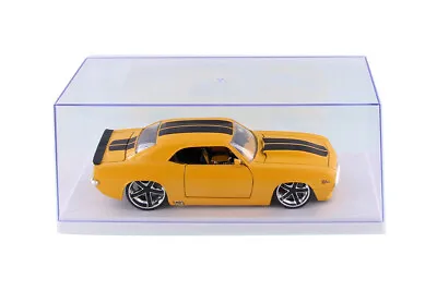 1/24 Scale Diecast Model Car Figure Acrylic Display Case With White Base New  • $10.95