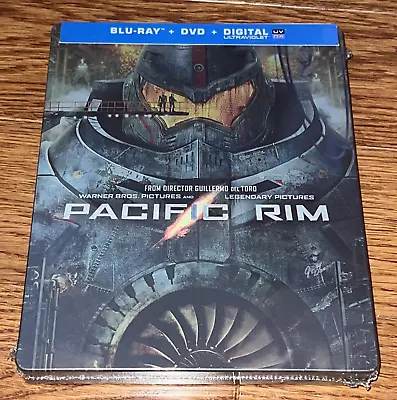 Pacific Rim 2-Discs Bluray Steelbook NEW • $43.71