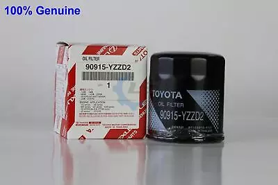 1 X Toyota Genuine Oil Filter 90915-YZZD2 X Ref: Z418 • $22