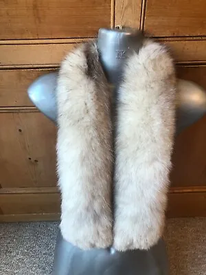 £29 • Buy New Design  100% Real Arctic Fox Fur Scarf Stole  Collar