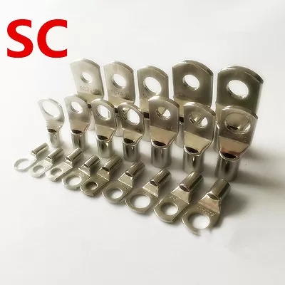 Tinned Copper Cable Lugs Terminals Welding Battery Marine Cable Wire Connection • $18.50