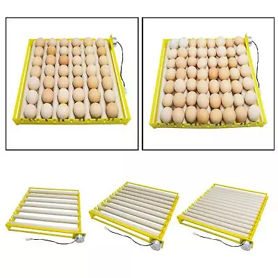 Egg Incubator Tray 360° Rotary Automatic Egg Roller Household For Duck • £24.62