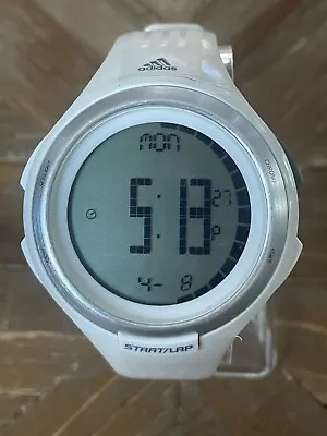 Adidas Watch ADP3039 White Soccer 2 Alarms 3 Timers New Battery • $44