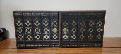 Vintage Encyclopedia Of Music 8 Track Storage Box With 20 Assorted Tapes  • $39.99