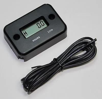 Hour Meter For Motorcycle Generators Lawn Mowers And Other Small Engines. USA!! • $12.49