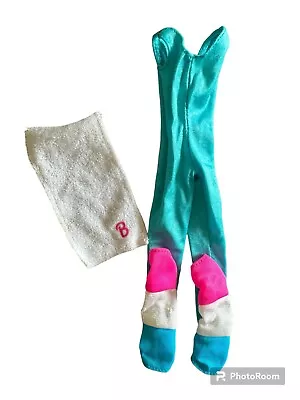 Original Vintage 1980s Mattel Barbie Workout Outfit And Accessories • $10