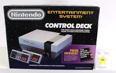 Nintendo NES Control Deck Console Complete In Box CIB With Manuals 2 Controllers • $599.99