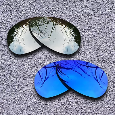 Silver&Violet Purple Replacement Lenses For-Oakley Crosshair S Polarized • $15.59