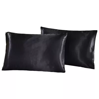 100% Pure Mulberry Silky Both Side Pillowcases Perfect For Hair & Facial • £3.99