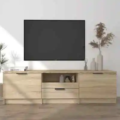 TV Cabinet Engineered Wood Living Room Indoor Media Unit Multi Colours VidaXL • £66.99