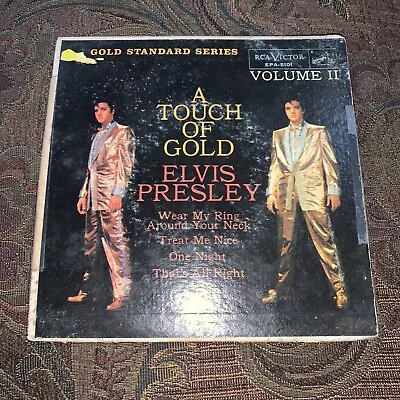 Elvis Presley - A Touch Of Gold Vol 2 - 1959 Black  Label EP EPA 5101 - • $80